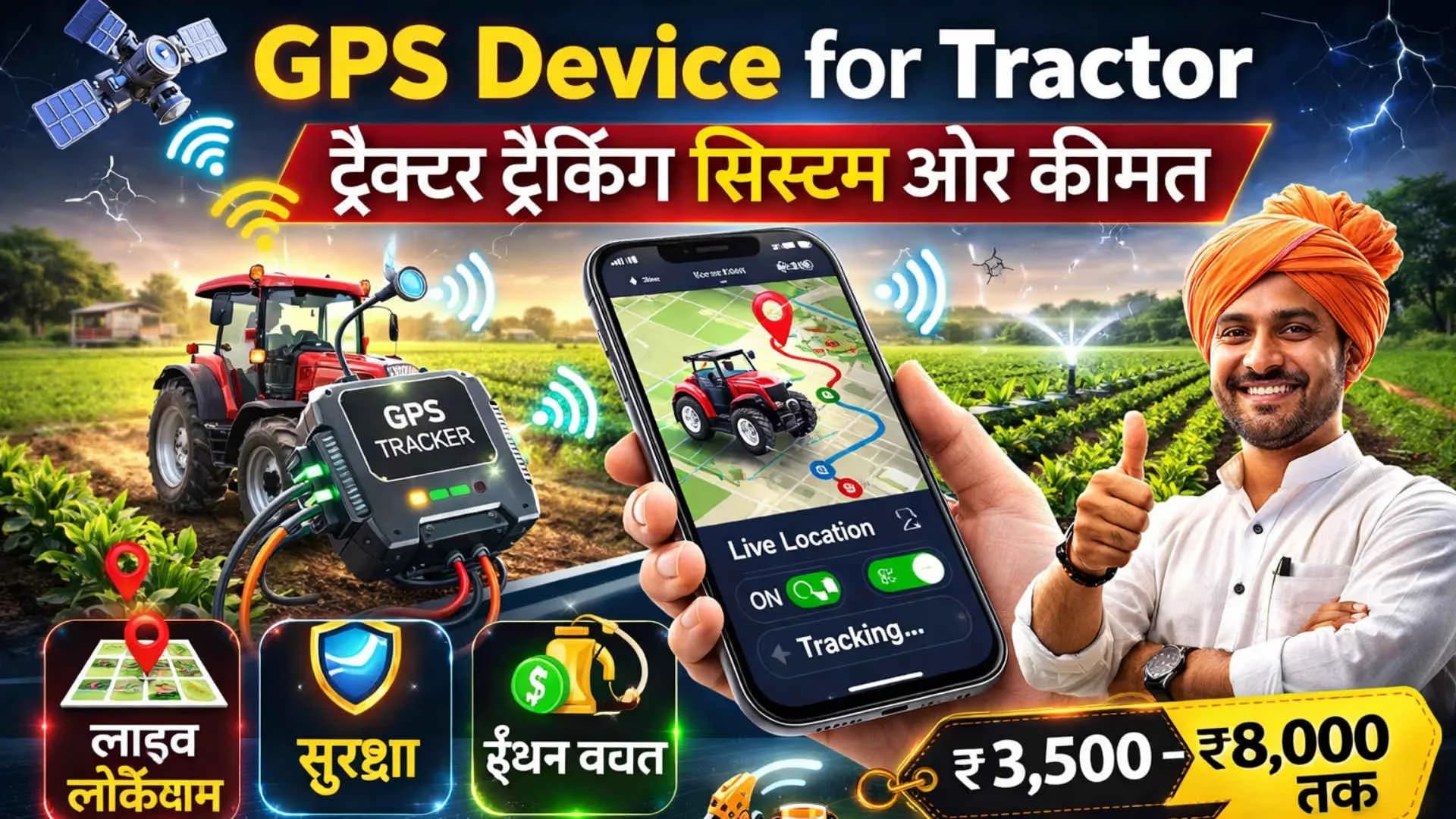 GPS Device for Tractor Price in India